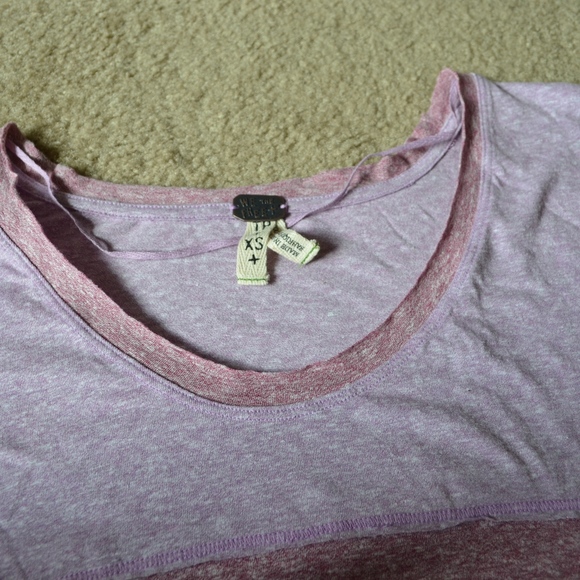 FREE PEOPLE Colorblock Tee - Picture 5 of 5